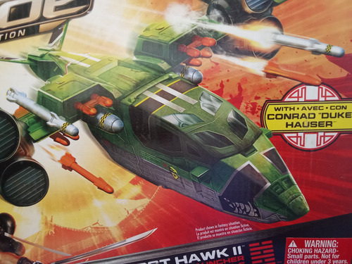 Ghost Hawk 2 With Duke Hauser 2010 Gi Joe Retaliation (Usado)