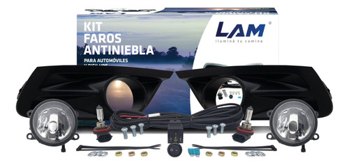 Kit De Faros Auxiliares Fluence 14/18 Ambos Lados Rejilla