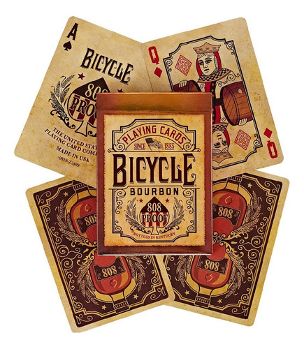 Baraja Naipe Bicycle Bourbon 100% Original Colección