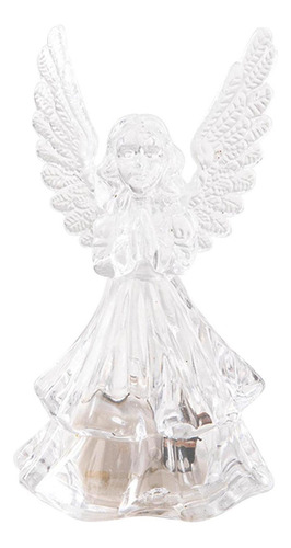 Estatuilla De Ángel Luz De Noche Junto A La Cama Regalo Led,