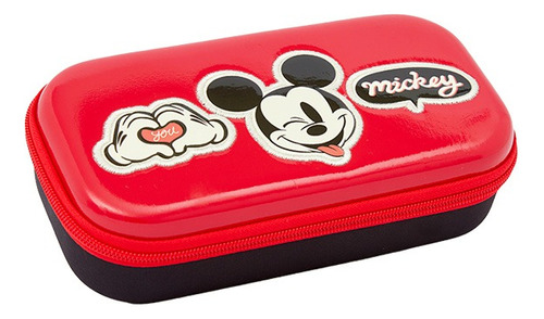 Cartuchera Canopla Mooving Box Eva Mickey Mouse Cierre