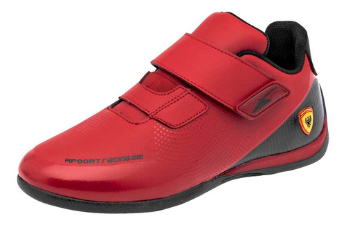 Tenis De Apoort Para Joven Rojo A212 T6