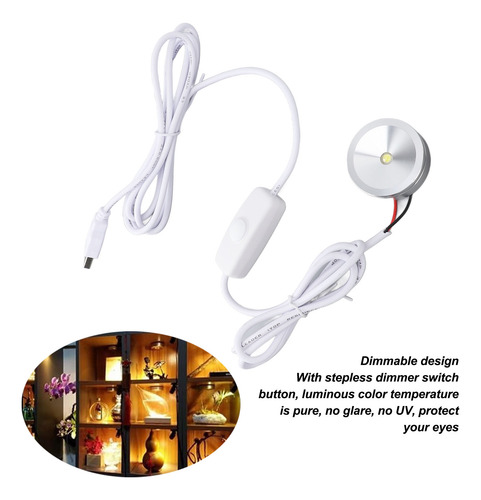 Mini Proyector Regulable De 2 Piezas Usb 5v Led Continuo