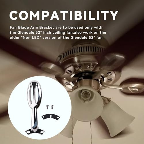 Kit De Soporte De Brazo De Aspa Para Ventilador De Techo (1