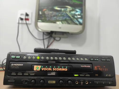 Laserdisc Pioneer Cld-2760k C/controle Dvl Karaoke Top Laserdisc Pioneer Cld-2760k C/controle Dvl Karaoke Top