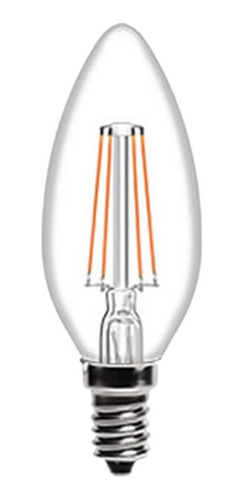 Pack 10 Bombillas Led Filamento, Base E14 C35 4w Mrd-c350e14