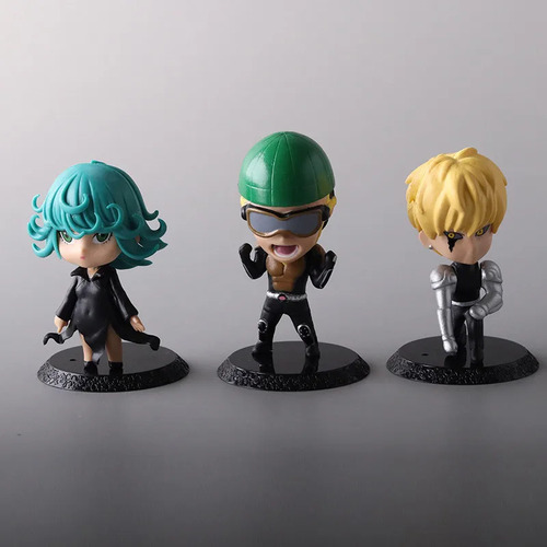 . Juego De 6 Figuras De Acción De Pvc De Anime One Punch