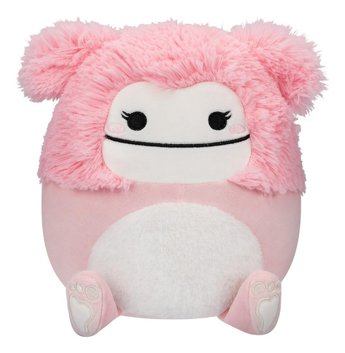 Squishmallows 8-inch Brina Pink Bigfoot With Fuzzy Belly ...