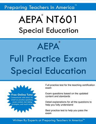 Libro Aepa Nt601 Special Education: Arizona Educator Prof...