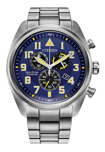 At2480-57l Reloj Citizen Eco Drive Weekend Sport Titanium Az