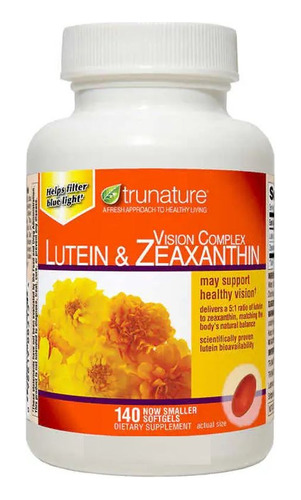 Vision Complex Lutein Y Zeaxanthin Vitamina Ojos Trunature O