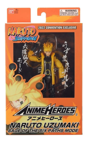 Bandai 2022 Exclusivo Naruto Sage Of The Six Paths Mode