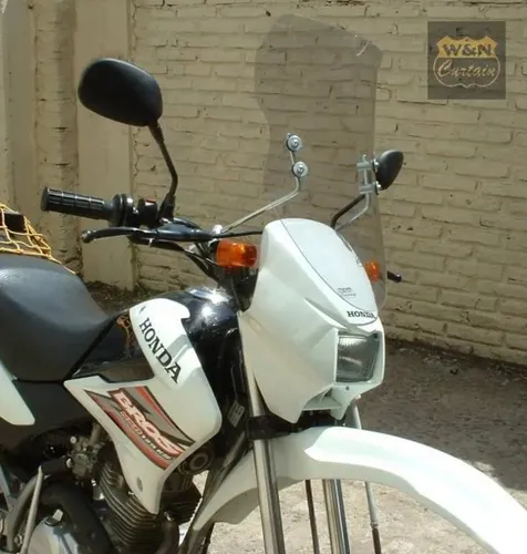 Cupula + Soporte Rally Transparente Para Akt 250r Mtc