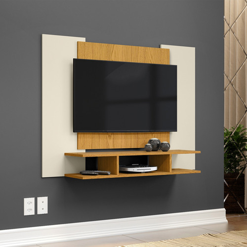 Imagem 3 de 3 de Painel Para Tv De 50 Polegadas Ej - Off-white-nature