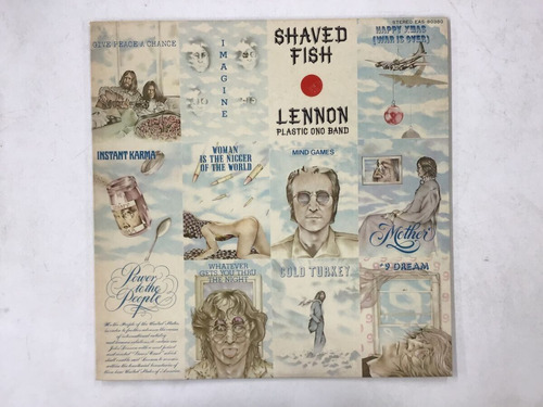 John Lennon & The Plastic Ono Band Shaved Fish Apple Japan