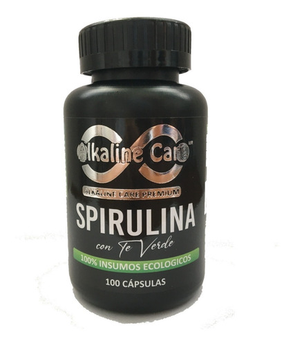 Spirulina Con Te Verde Capsulas X 2