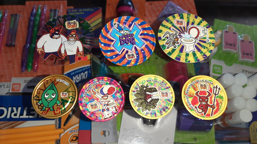 3 Tazos Mega De Mucha Lucha 