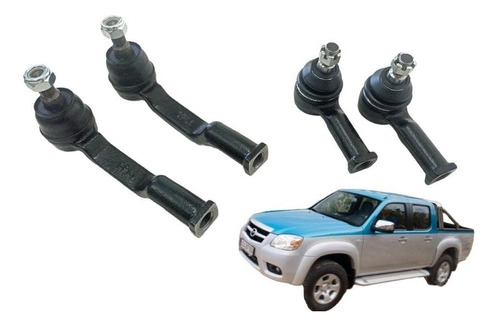 Kit Terminales Direccion Mazda Bt-50 2007 2012 2.5