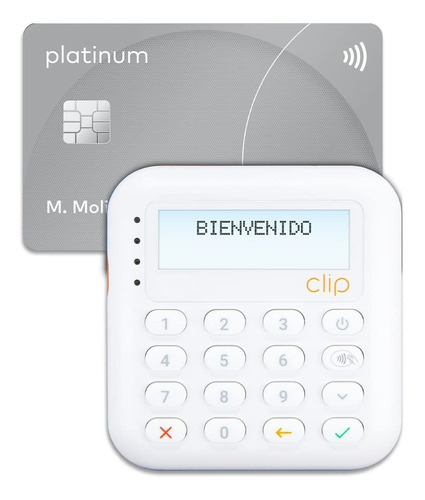 Clip Mini, Lector Para Cobro Con Tarjeta De Debito Credito