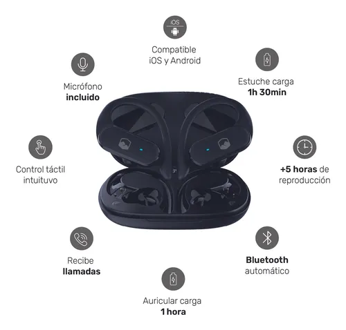 Audifonos Inalámbricos Bluetooth Deportivos Fitbuds Lhotse