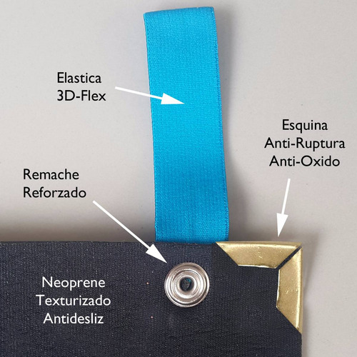 Colchoneta Gimnasio Pilates Yoga Gym Lujo (con Bolso Gratis)