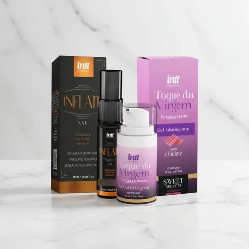 Kit Virgem Intt Gel Toque Da Virgem + Inflate Xxl Masculino
