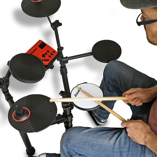 Imagen 7 de 10 de Bateria Electronica Carlsbro 3 Drums Pedales Club100 Midi