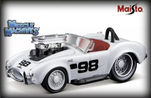 Shelby Cobra 1964 Escala 1:64 Muscle Machines Maisto