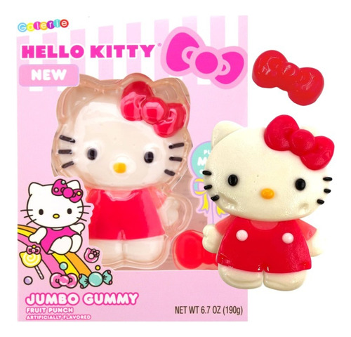 Galerie Hello Kitty Gomita Gigante Comestible Sabor Frutas 