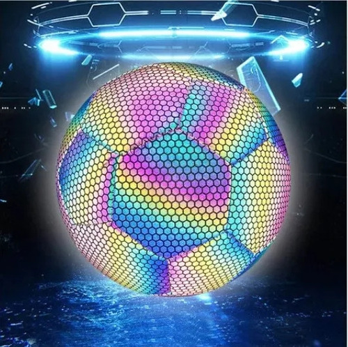 Fútbol Holográfico Luminoso Que Brilla En La Oscuridad