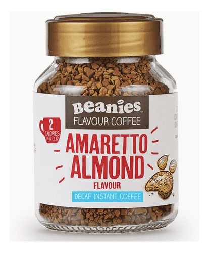 Beanies Café Descafeinado Amaretto Almond Sin Gluten 50 G