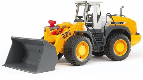 Maquina Liebherr Con Cargador L574 - Bruder Personaje Foto
