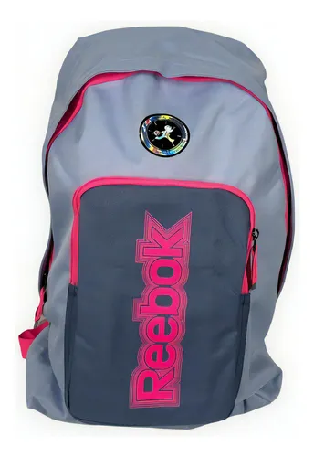 Mochila Reebok Unisex Z94330 Color Morado Diseño de la tela Liso