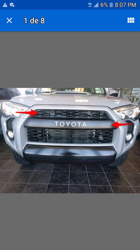 Parrilla Toyota 4runner Trd Pro 2017 2018 2019  A 20 Dias