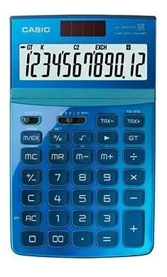 Calculadora Casio De Mesa 12 Dígitos Con Tax Jw-200twbu