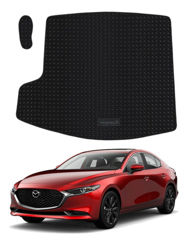 Tapete Cajuela Uso Rudo Mazda 3 Sedán 2019 2020 2021