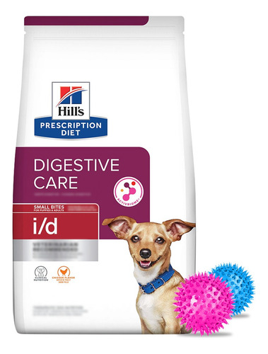 Hills Prescription Diet I/d Croqueta Perro 1.5 Kg + Juguetes