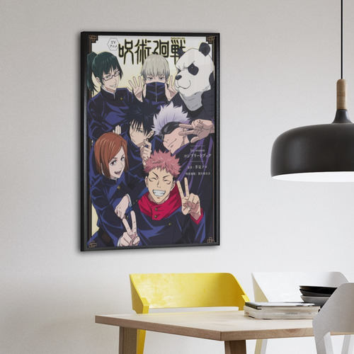 Vinilo Decorativo 40x60cm Poster Anime Jujutsu Kaisen 20