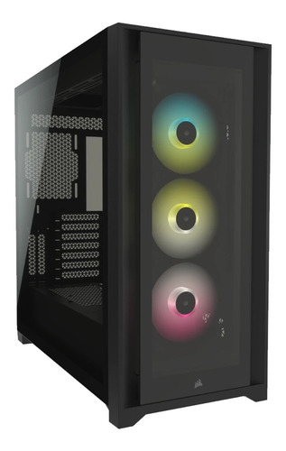 Gabinete Corsair Icue 5000x Rgb Vidrio Templado Usb 3.0 P