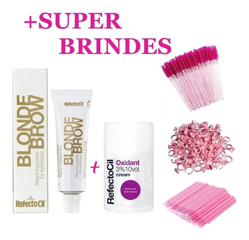 Imagem 1 de 8 de Tinta Blonde Brow Refectocil Tintura + Oxidante Em Creme