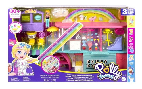 Polly Pocket Centro Comecial Dulces Sorpresas Hhx78