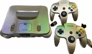 Consola Nintendo 64 Dorado Con 2 Controles Toy R Us