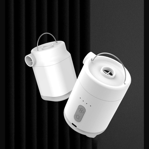 Bomba De Aire Portátil Recargable Para Camas Inflables Y