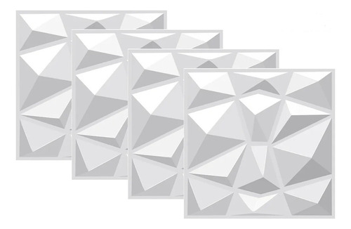 Paneles De Pared 3d Decorativo Diseño Diamante Tapiz X 5 Und