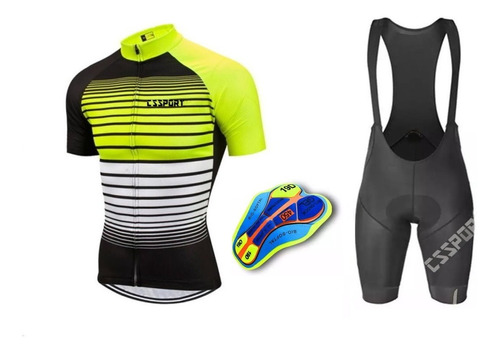 Cs Sport Conjunto Ciclismo Bk1000  Alta Calidad  Env Gratis 