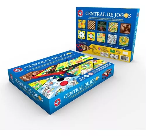 Kit Jogos De Tabuleiro Central De Jogos Original Estrela