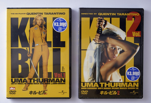 Kill Bill Vol. 1 Y 2 - Edición Japonesa - Dvd R2