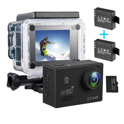 Wifi Action Camera 1080p Full Ultra Hd Waterproof Sports Cam