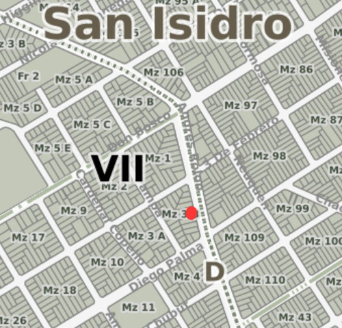 Venta Block Lote 586m2  Av Rolon 500 San Isidro 
