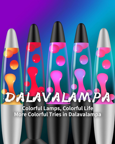 Lámpara Led De 7 Colores Cambiantes Con Cera Rosa Para Niños